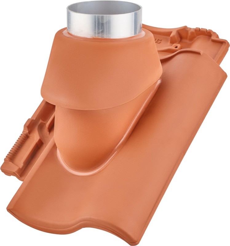 KERAMIK adapter za dimne pline (termo adapter) DN 70/110 kompleten (naklon strehe 20-40°)
