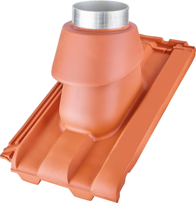 KERAMIK adapter za dimne pline (termo adapter) DN 70/110 kompleten (naklon strehe 20-40°)